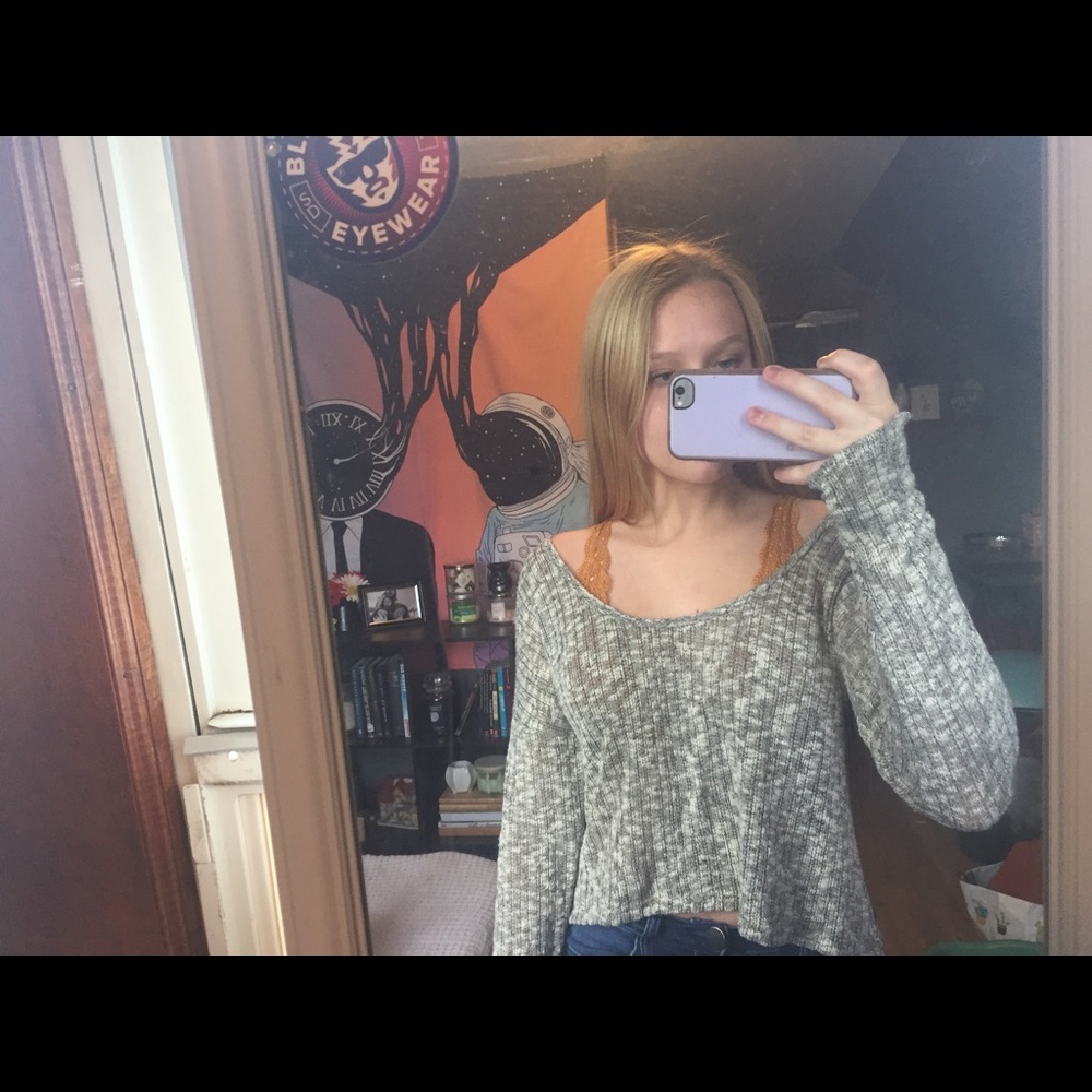 Grey sweater